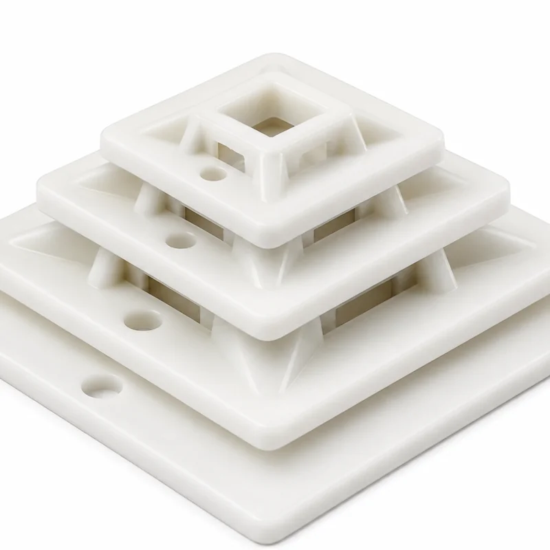 Stackable cable tie mount system