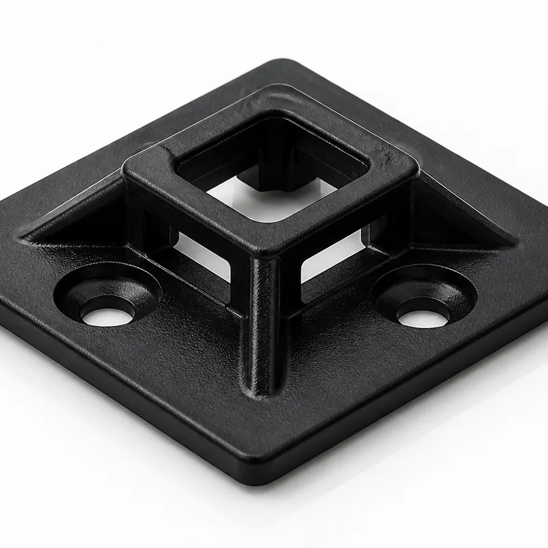 UV resistant outdoor cable mount