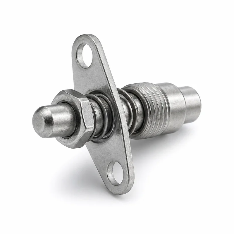 Panel indexing spring plunger