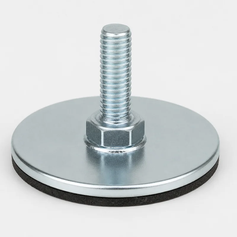 Threaded adhesive bonded stud