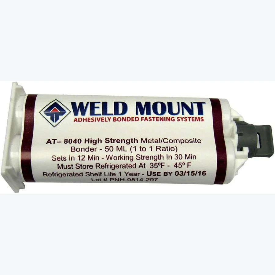 Weld Mount AT-8040 no-slide multi bonder acrylic adhesive cartridge