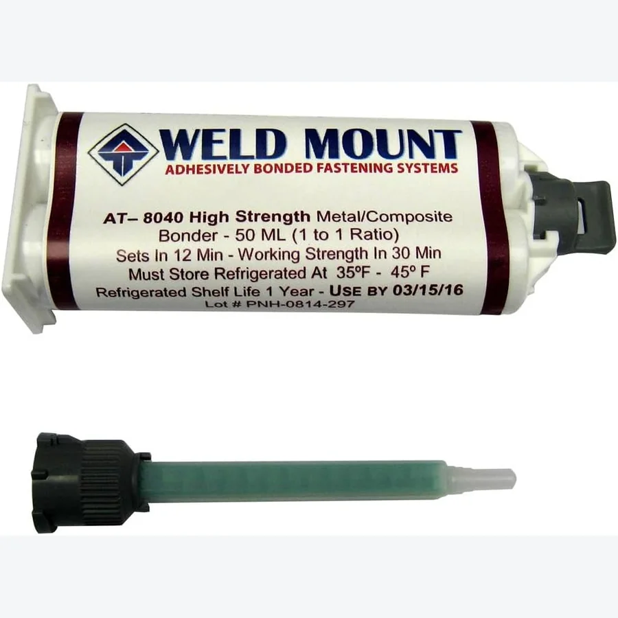 Weld Mount AT-804010 no-slide multi bonder adhesive case of ten